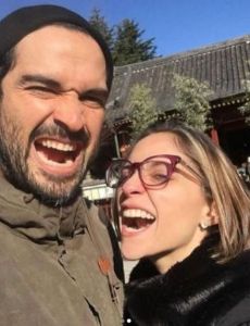 Alfonso Herrera and Daiana Vásquez