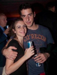 Julieta Zylberberg and Esteban Lamothe