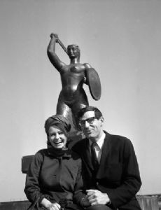 David Halberstam and Elzbieta Czyzewska