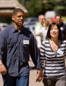 Michelle Rhee and Kevin Johnson