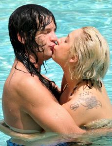 Lady Gaga and Luc Carl