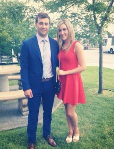 Jordan Eberle and Lauren Rodych