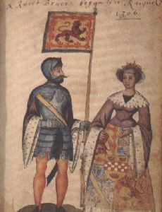 Robert The Bruce and Elizabeth de Burgh