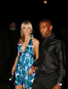 Jermain Defoe and Charlotte Mears