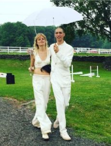 Hanne Gaby Odiele and John Swiatek