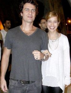 Paloma Duarte and Gabriel Braga Nunes