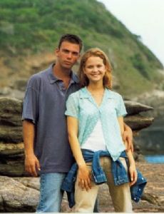 Fernanda Rodrigues and Marcelo Faria
