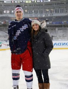 Ryan McDonagh and Kaylee Keys