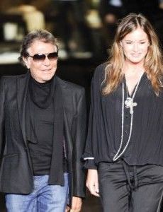 Roberto Cavalli and Eva Cavalli