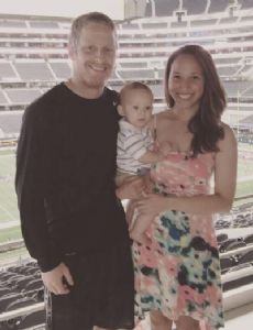 Cole Beasley and Krystin Beasley
