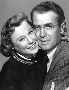 James Stewart and June Allyson
