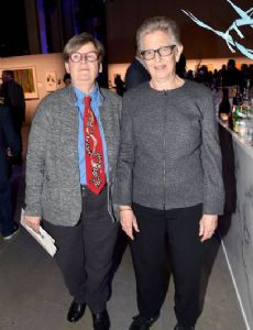 Ingrid Nyeboe and Louise Fishman