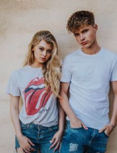 Loren Gray and HRVY