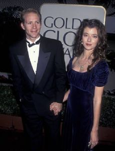 Jason Connery and Mia Sara