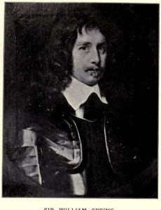 Sir William Spring, 1st Baronet