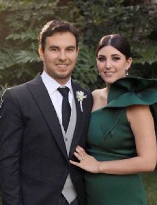 Sergio Pérez and Carola Martínez