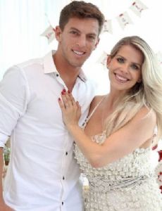 Karina Bacchi and Amaury Nunes