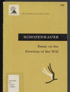 On the Freedom of the Will