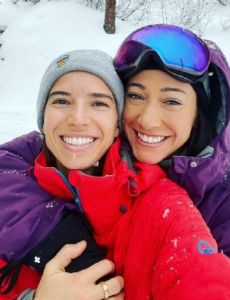Christen Press and Tobin Heath