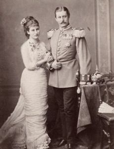 Princess Louise of Thurn and Taxis and Prince Frederick of Hohenzollern-Sigmaringen