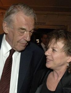 Connie Palmen and Hans van Mierlo