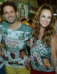 Paolla Oliveira and João Baldasserini