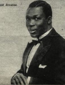 August Agbola O'Browne