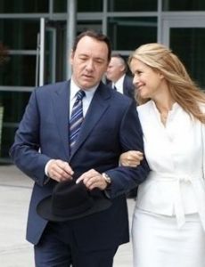 Kevin Spacey and Kelly Preston