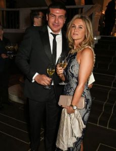 Tamer Hassan and Karen hassan