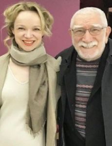 Armen Dzhigarkhanyan and Vitalina Tsymbalyuk-Romanovskaya