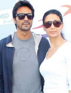 Arjun Rampal and Mehr Jessia