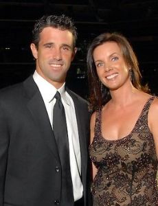 Brad Ausmus and Liz Ausmus
