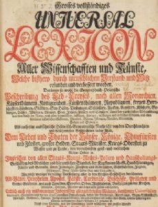 Johann Heinrich Zedler