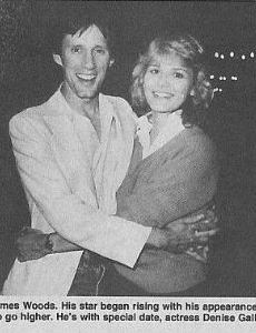 James Woods and Denise Galik