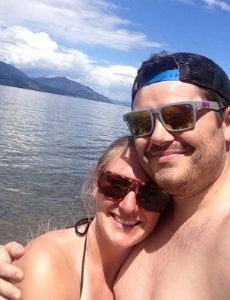 Jill Harris and Dallas Reid