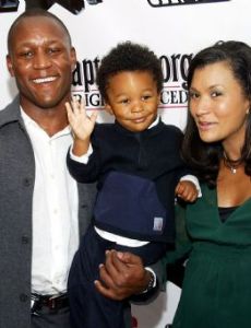 Barry Sanders and Lauren Campbell
