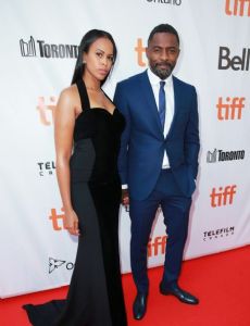 Idris Elba and Sabrina Dhowre