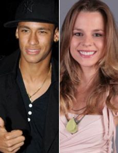 Neymar Júnior and Daniela Carvalho