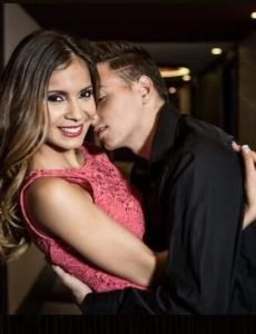 Santiago Arias and Karin Jimenez