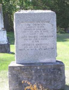 Death and legacy of Tom Thomson