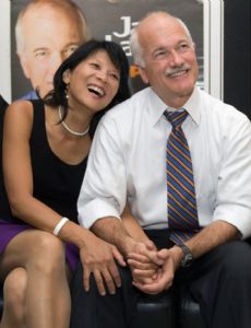 Jack Layton and Olivia Chow