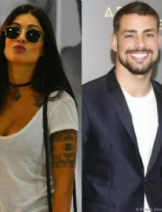 Cauã Reymond and Aline Riscado