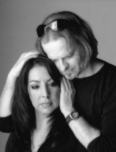 Tom Gabriel Fischer and Michelle Villanueva Fischer