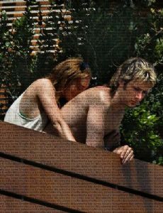 Harry Judd and Lindsay Lohan