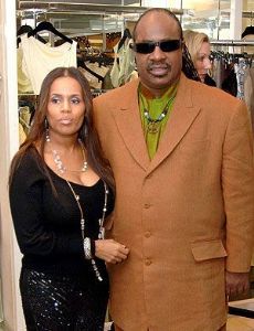 Stevie Wonder and Karen Millard-Morris
