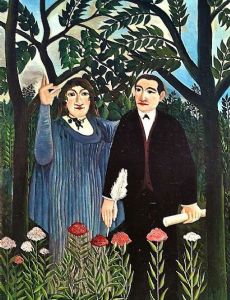 Guillaume Apollinaire and Marie Laurencin