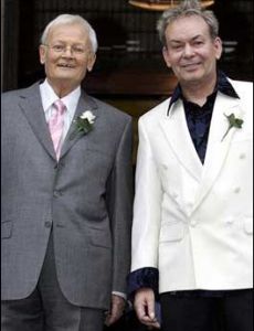 John Inman and Ron Lynch (spouse)