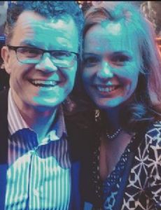 Dominic Holland and Nikki Holland