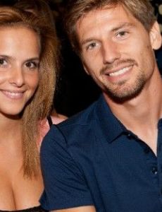 Adrien Silva and Margarida Neuparth