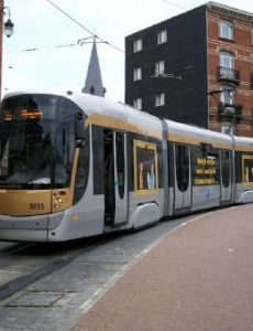 Brussels tram route 55
